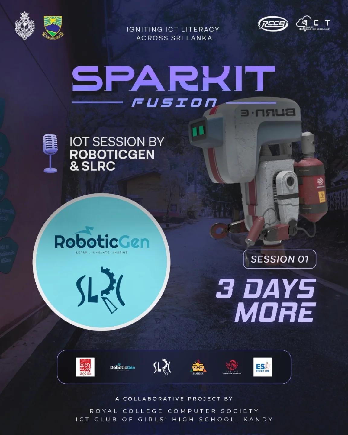 Get set to ignite your passion for innovation and technology with the IoT Session by RoboticGen. Thi