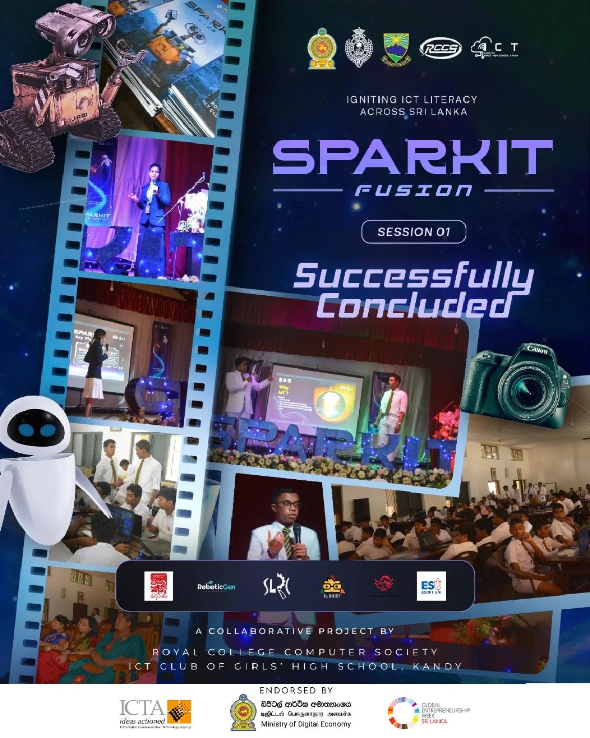 SparkIT Fusion - Phase 02 Day 01 was a resounding success, equipping young minds with essential skil